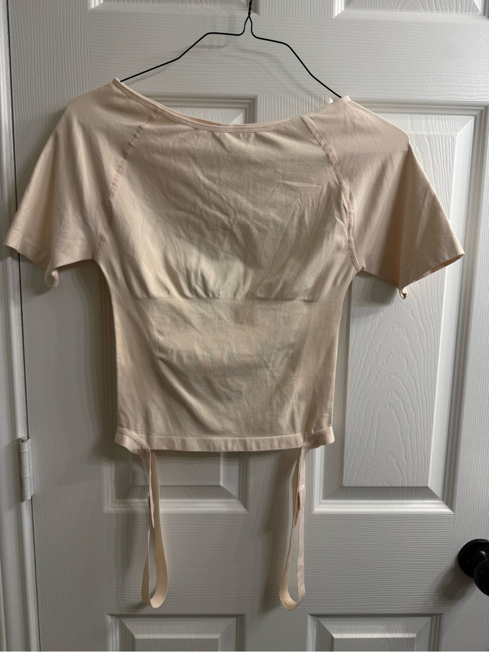 HALARA pale pink Short Sleeve bodysuit
